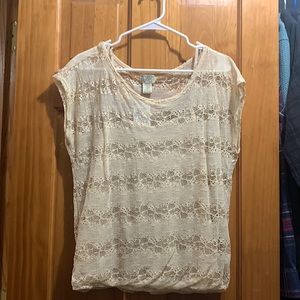 Brand new w/ tags!  Eyelash Couture shirt from Kohls